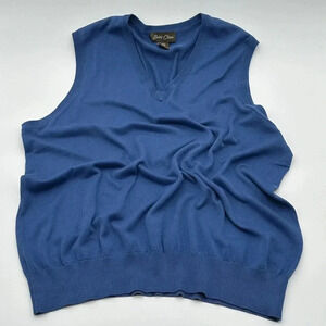 Bobby Chan V-Neck Pullover Vest Size 2XLarge